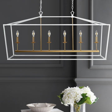 Pagoda Lantern Metal LED Pendant